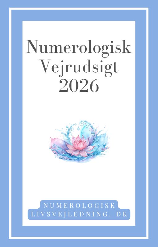 Numerologisk Vejrudsigt for hele år 2026 - skræddersyet til din grundenergi