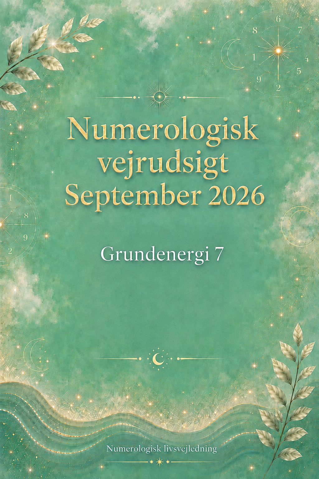 Numerologisk Vejrudsigt September 2026 – Enkeltkøb
