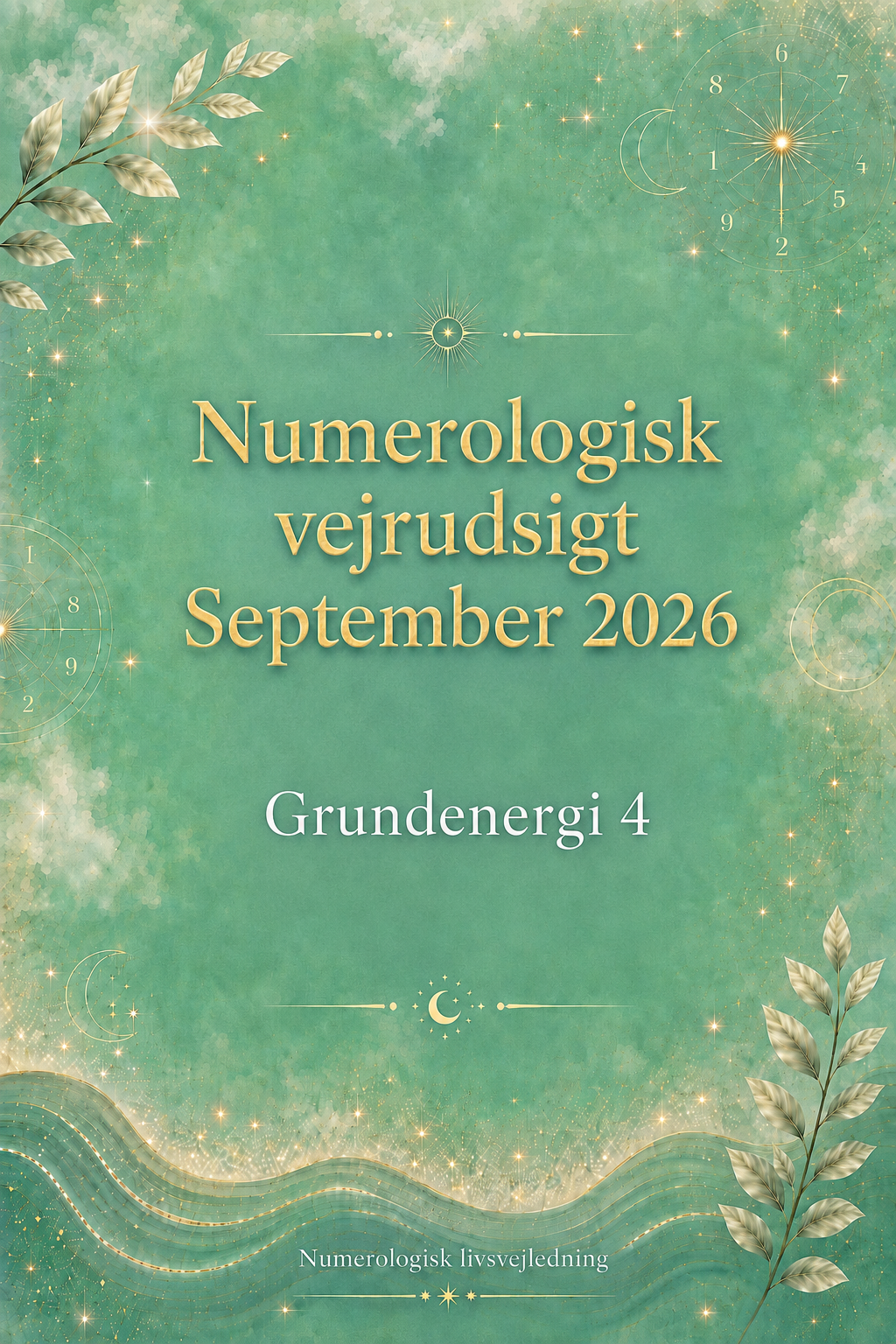 Numerologisk Vejrudsigt September 2026 – Enkeltkøb