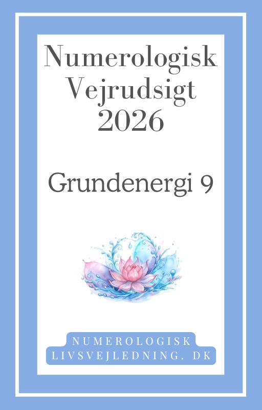 Numerologisk Vejrudsigt for hele år 2026 - skræddersyet til din grundenergi