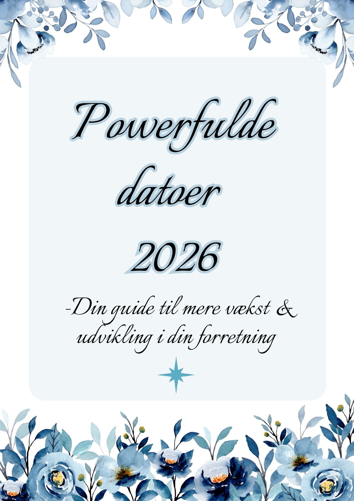 Energi Kalender "Powerfulde datoer" 2026